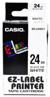 páska CASIO XR-24WE1 Black On White Tape EZ Label Printer (2