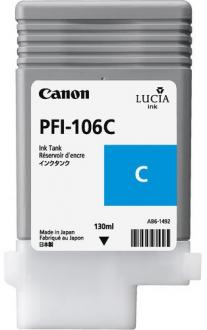 kazeta CANON PFI-106C Cyan pre iPF 6300/6300s/6350/6400/6400s/6450 (130ml)