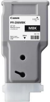 kazeta CANON PFI-206MBK Matte Black pre iPF 6400/6400s/6450 (300 ml)