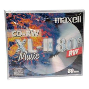 CD-RW MAXELL AUDIO 80 min (1ks v hrubom obale)