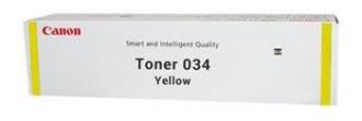 toner CANON 034 Yellow iR C1225, iC MF810/820